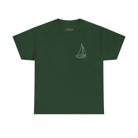Minimalist Sailboat