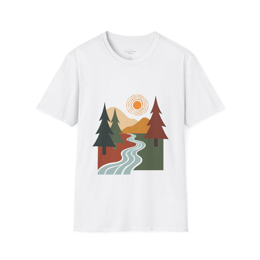 Abstract Outdoor Scene